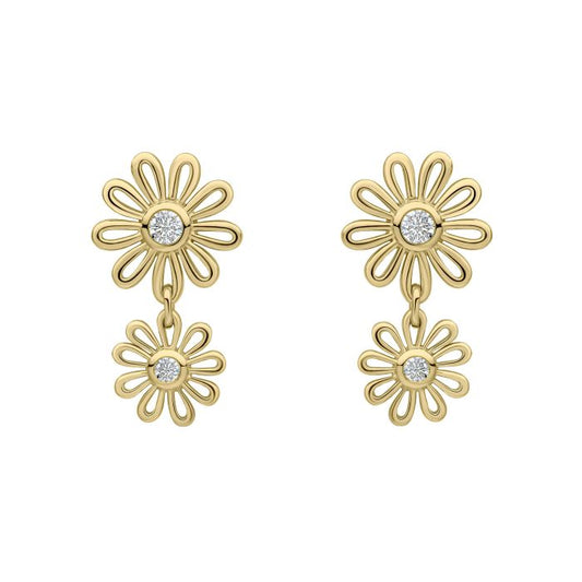 Laura Ashley Daisy Earrings