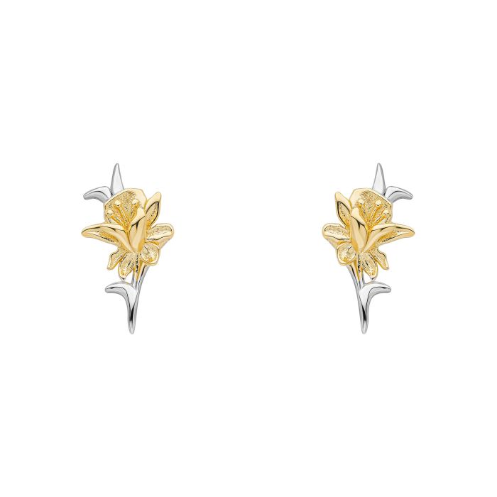 Laura Ashley Daffodil Stud Earrings