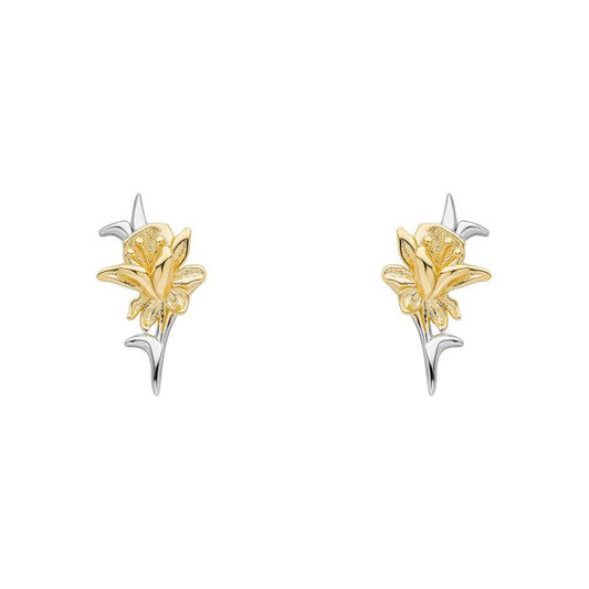 Laura Ashley Daffodil Stud Earrings