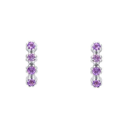 Laura Ashley Amethyst Earrings