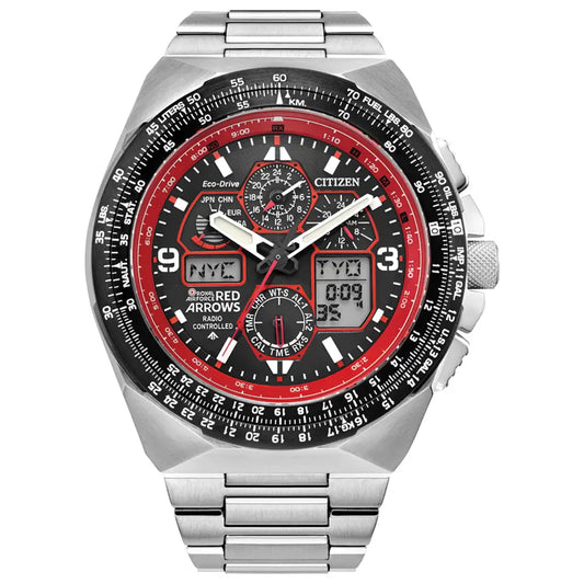 Gents Citizen Eco-Drive Red Arrows watch.