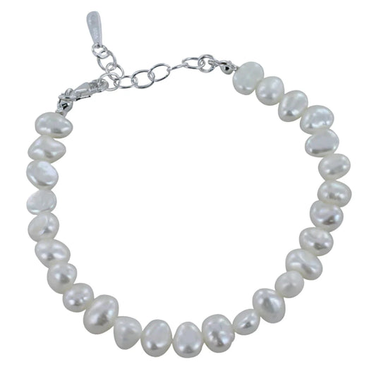 Silver and Freshwater Pearl bracelet