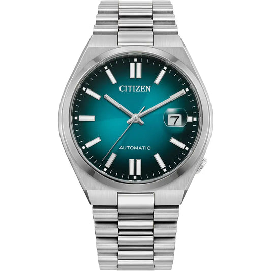 GENTS CITIZEN AUTOMATIC TSUYOSA BRACELET WATCH.