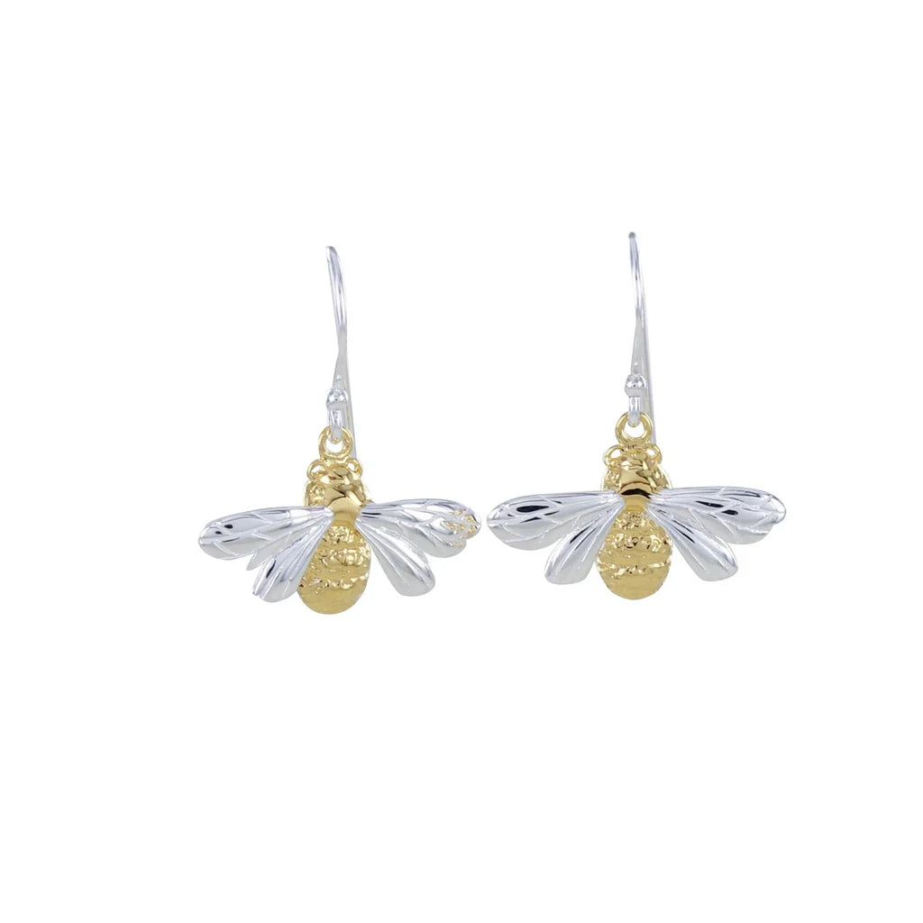 Silver Queen Bee necklace