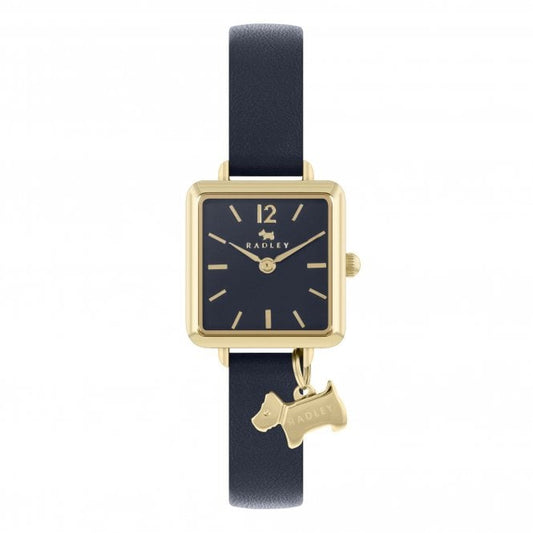 Ladies Radley leather strap watch.