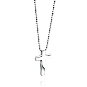 Gents Silver Cross Pendant