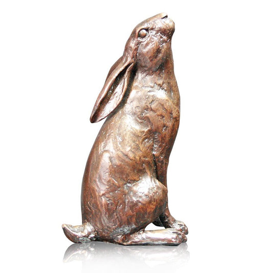 Medium Hare Moon Gazing Bronze