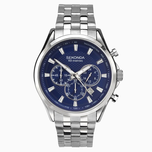 Gents Sekonda chronograph bracelet watch