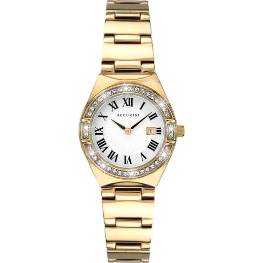 Ladies Accurist bracelet watch.