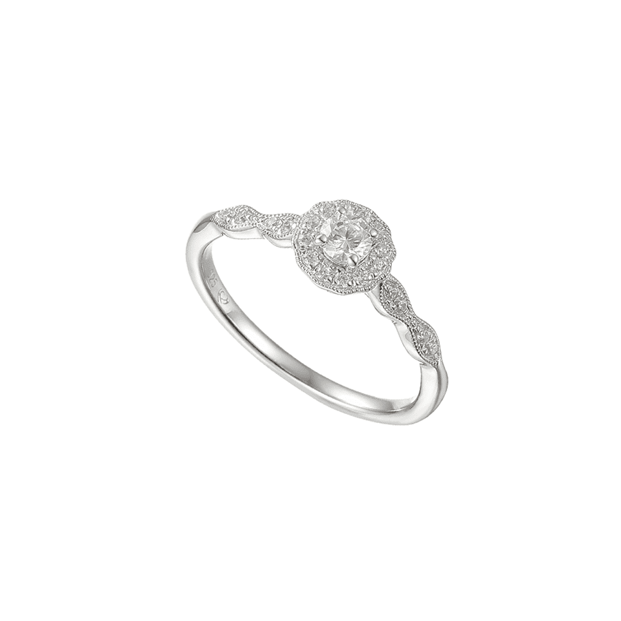 Silver and Cubic Zirconia ring