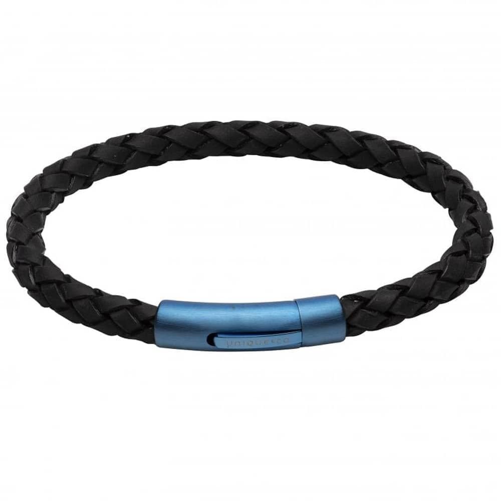 Gents leather bracelet