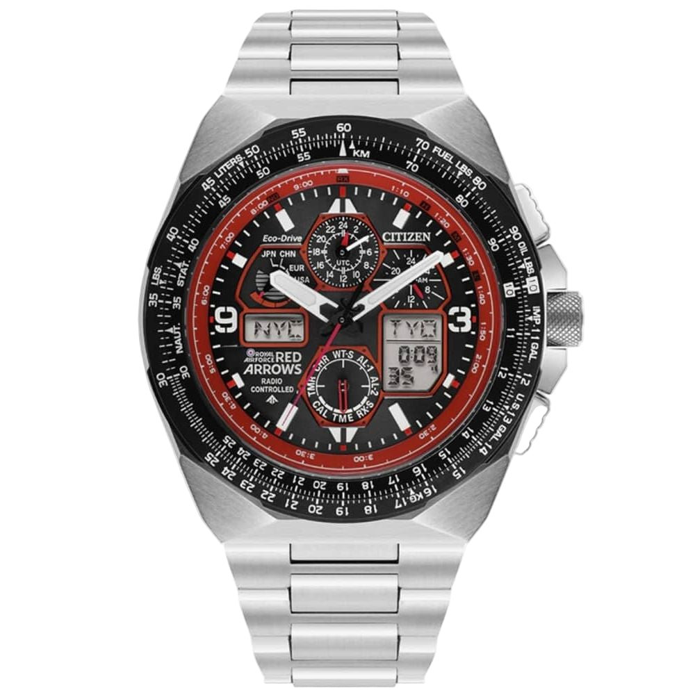 Gents Citizen Eco-Drive Red Arrows Radio Controlled watch.