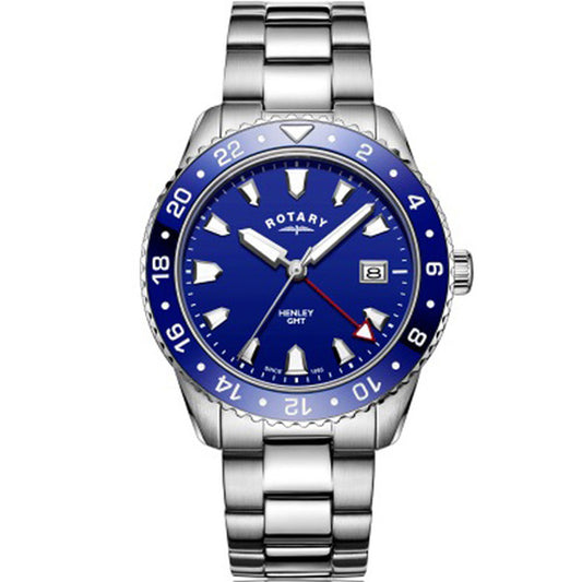 Gents Rotary Henley GMT watch.