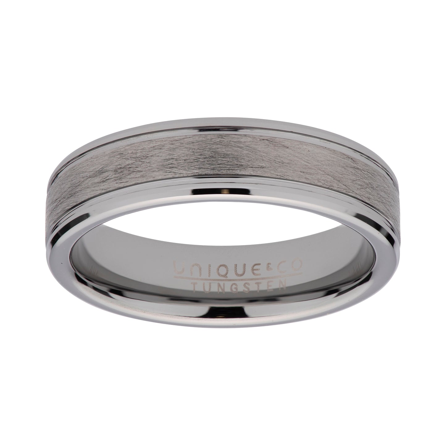 Gents 8mm Tungsten Ring