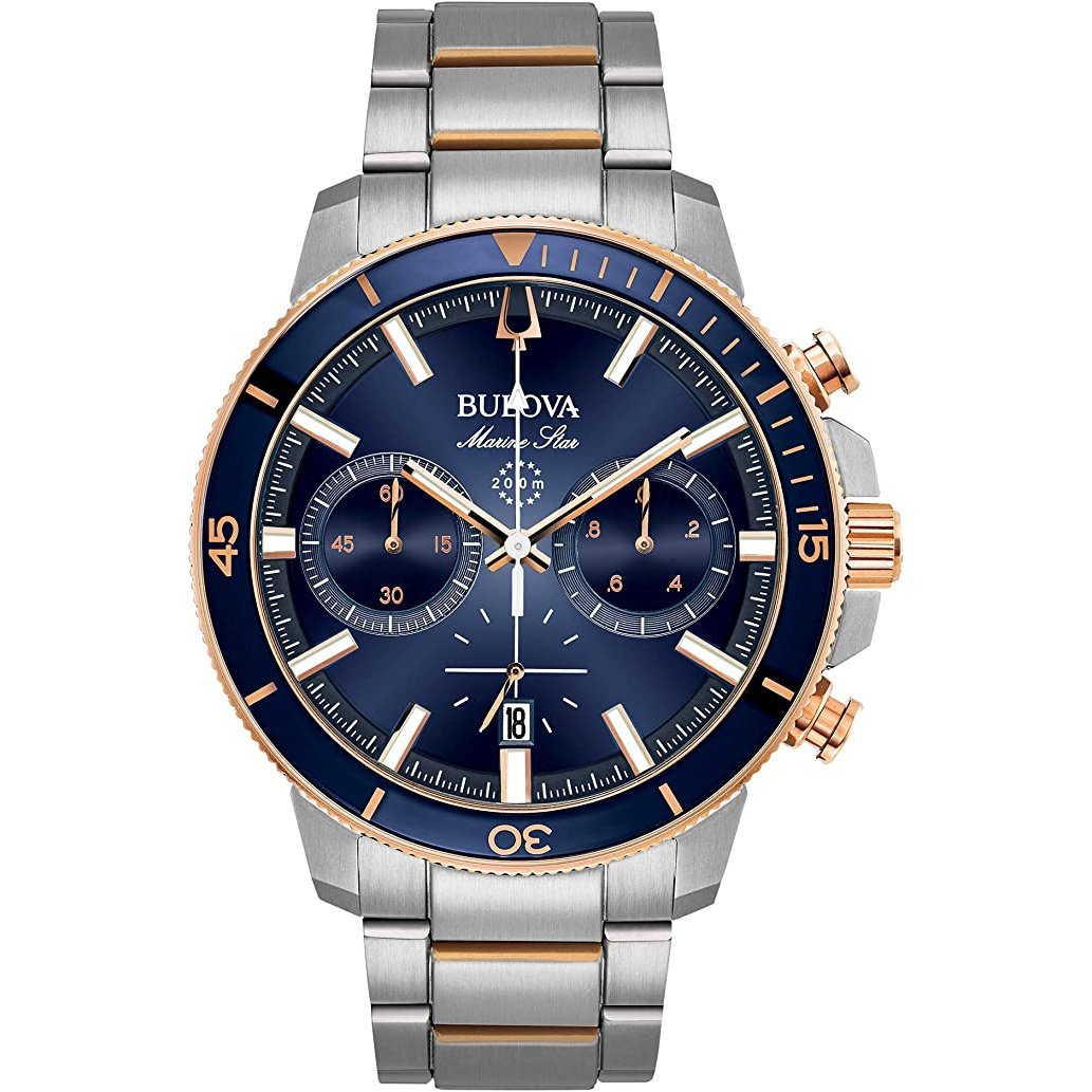 Gents Bulova Marine Star Chronograph Watch
