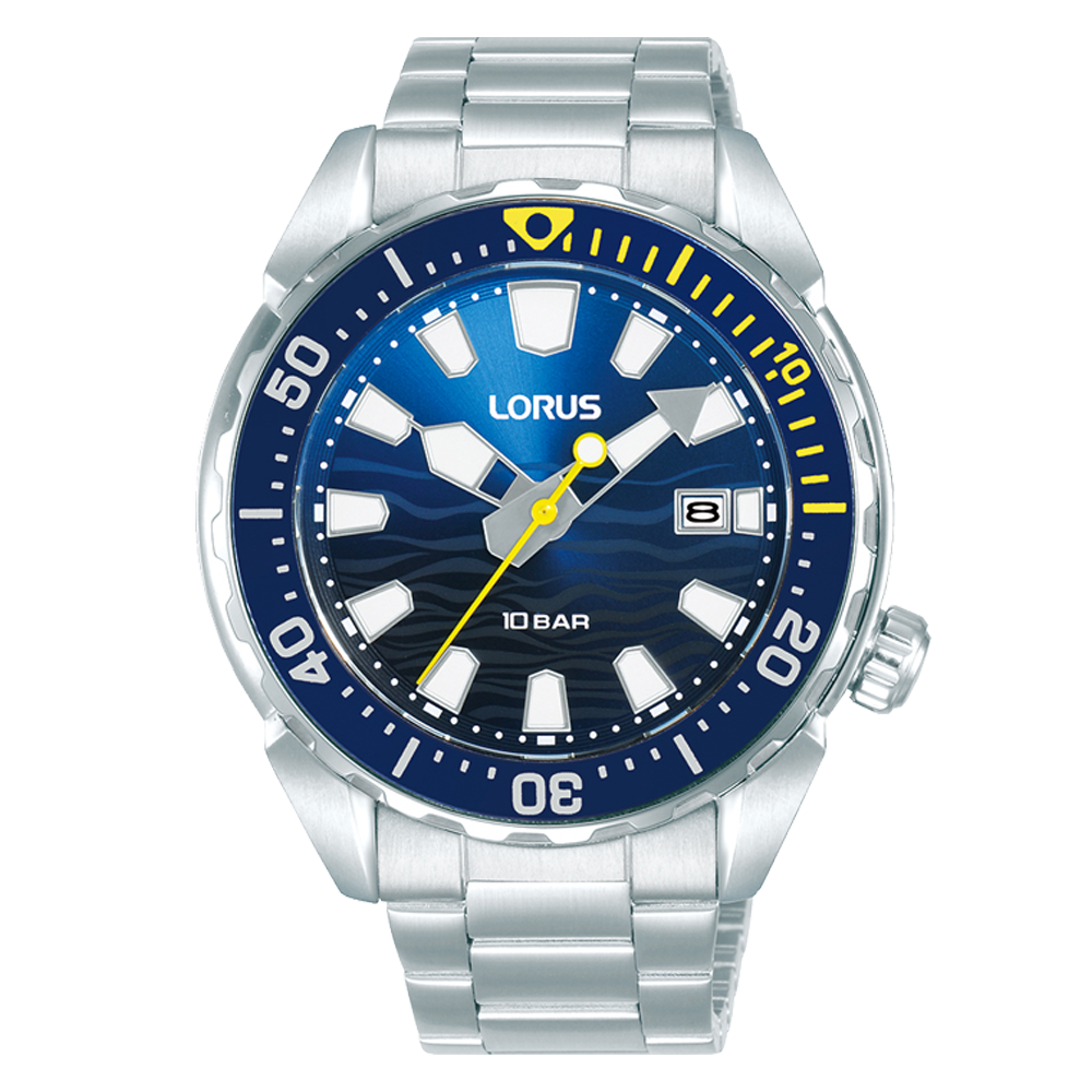 Gents Lorus bracelet watch