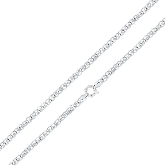 Silver 4mm Rollerball bracelet