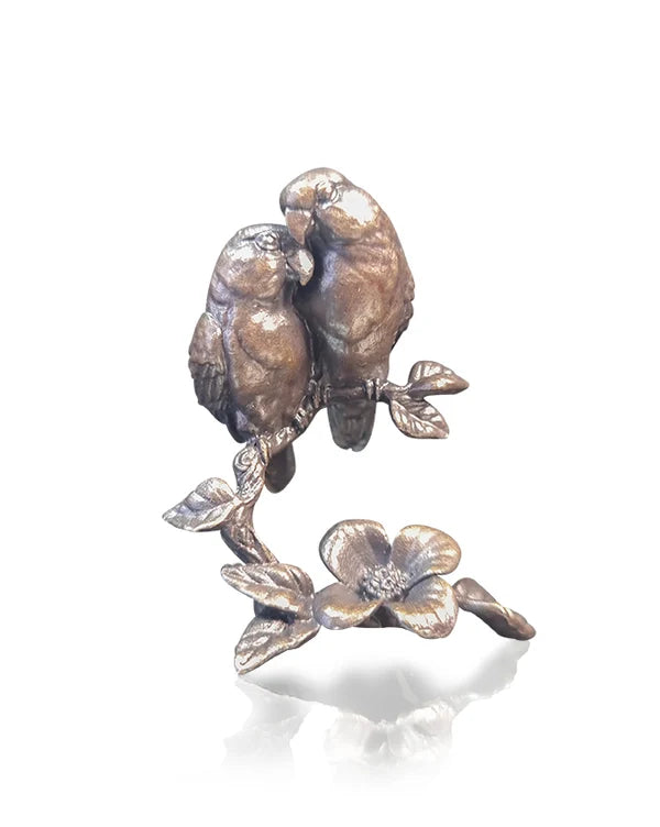 Lovebirds Bronze