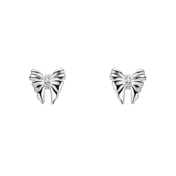 Laura Ashley Kids- Milda Bow Stud Earrings