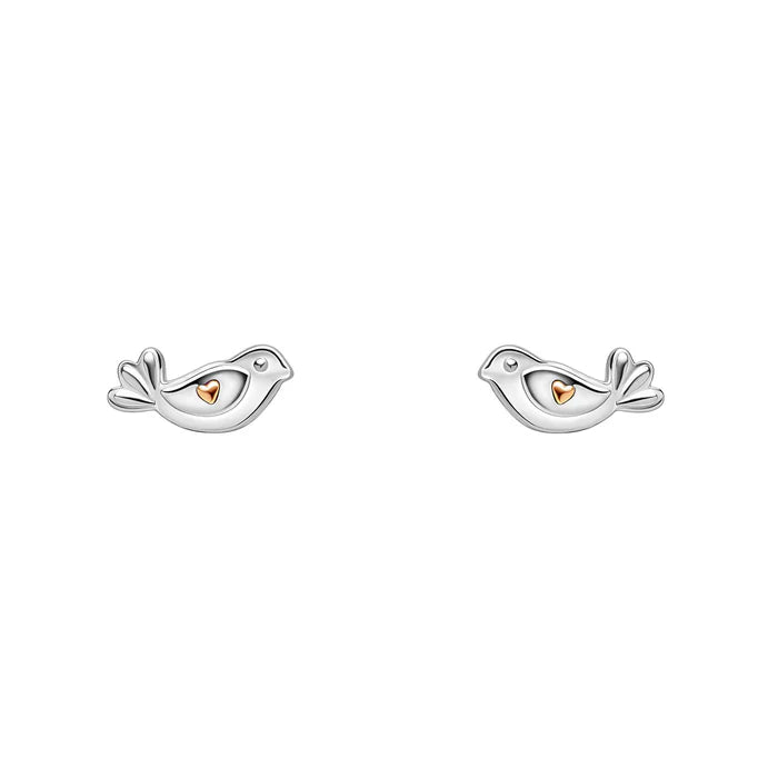 Laura Ashley Kids- Rosmere Love, Mini Bird Stud Earrings