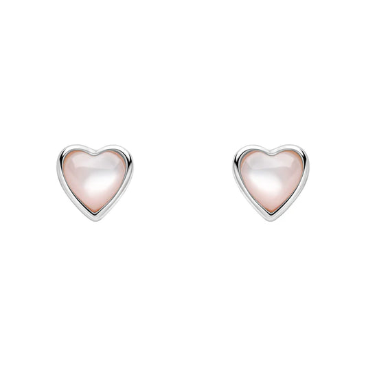 Laura Ashley Kids- Rosemere love heart Stud Earrings