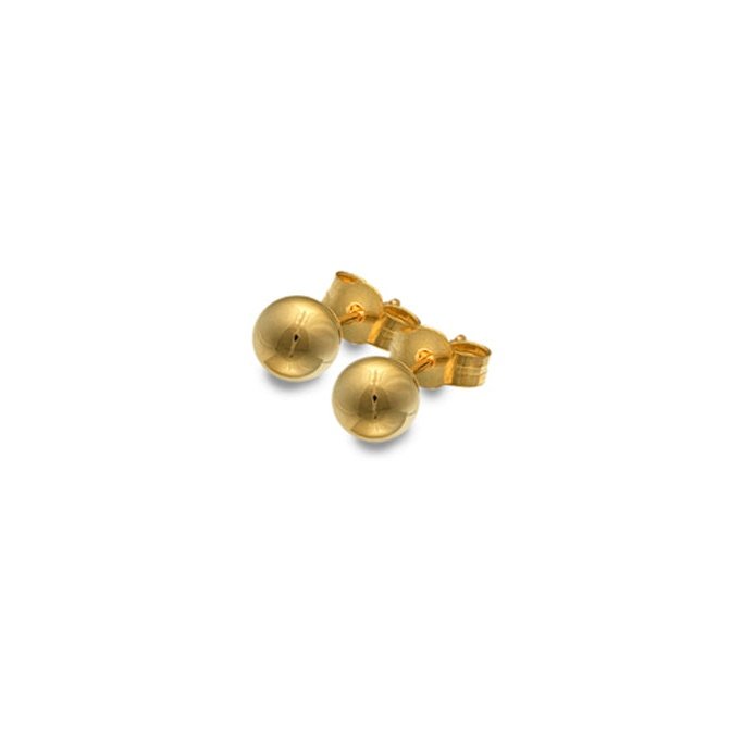 9ct Gold 5mm Ball stud earrings