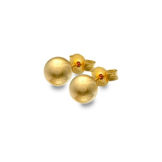 9CT Gold 7mm Ball Stud Earrings