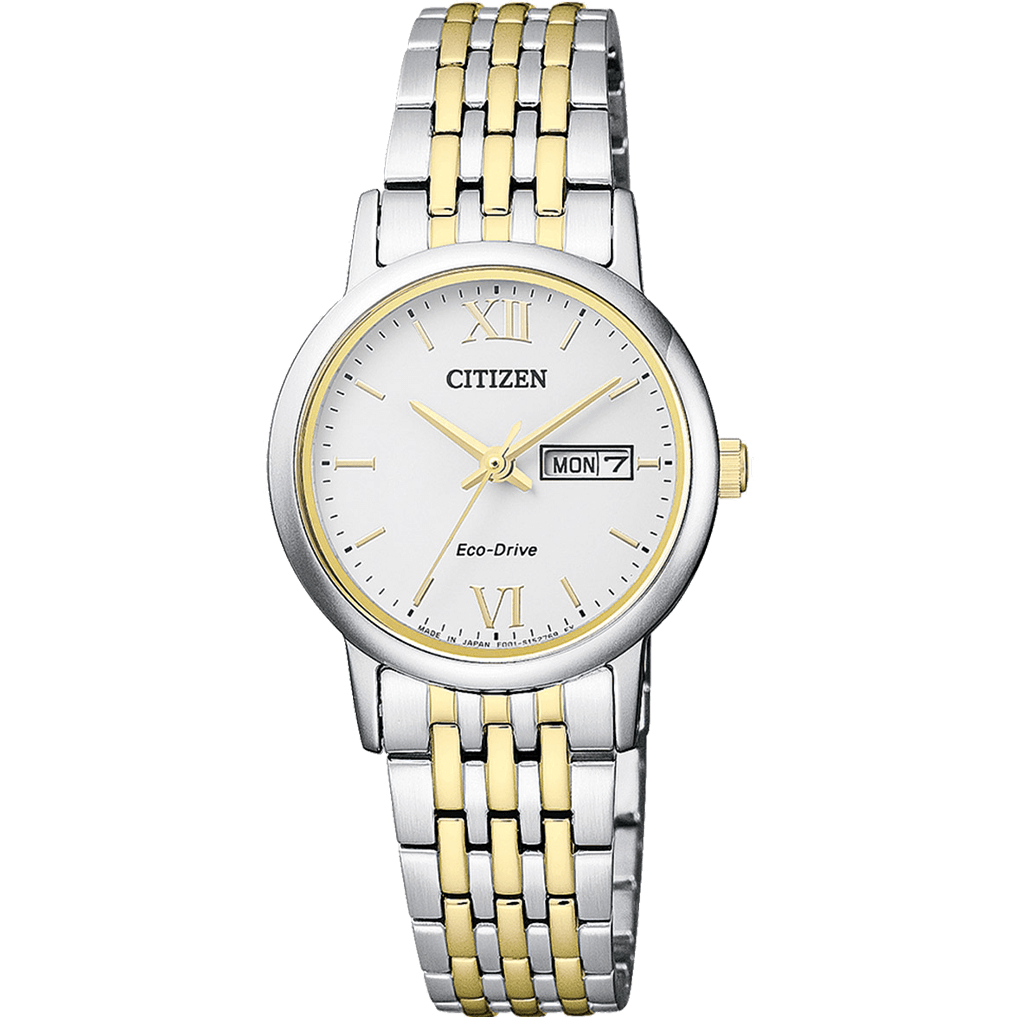 Ladies Citizen Eco-Drive Sapphire Japan Elegant Watch.