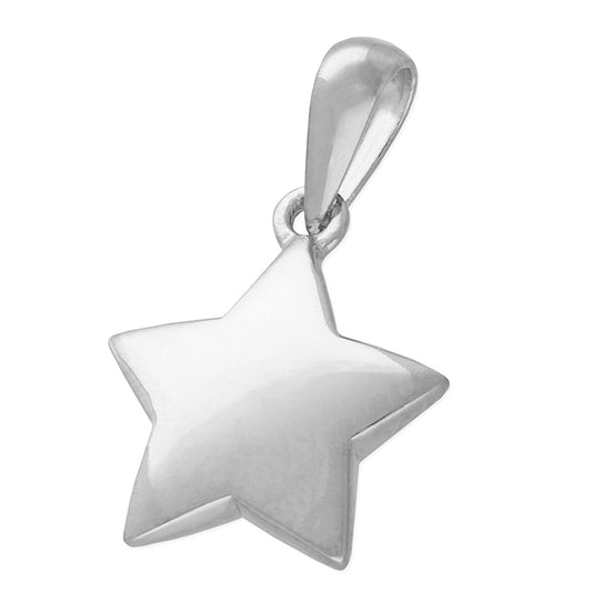 silver domed star pendant