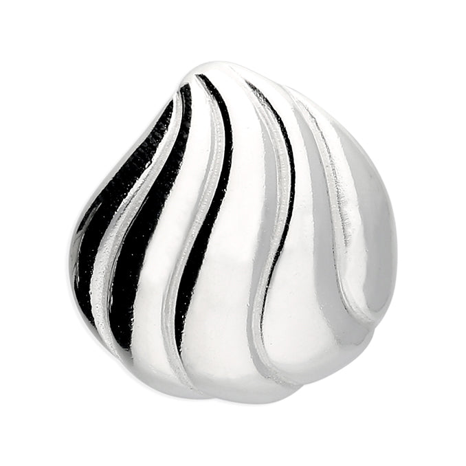 Silver shell pendant