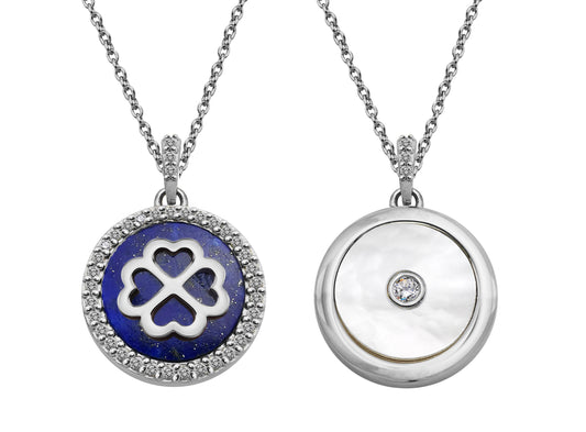 Silver and Mother of Pearl pendant