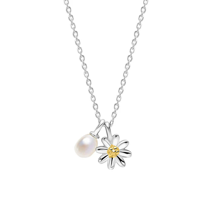 Laura Ashley Kids- Everingham Meadow Daisy Charm Necklace