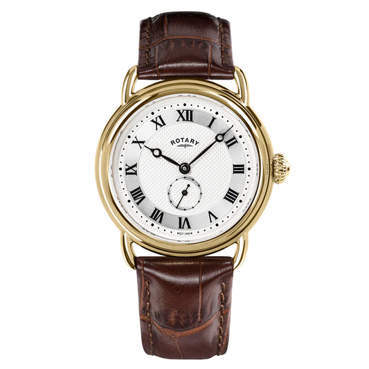 GENTS ROTARY STRAP HERITAGE WATCH