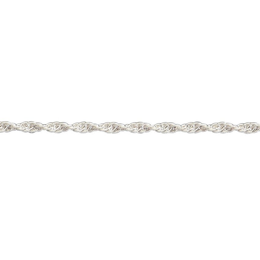 silver prince of wales rope chain
