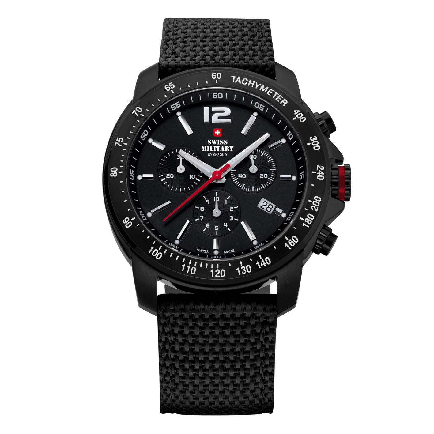 Swiss Military Army Style Chronograph Watch