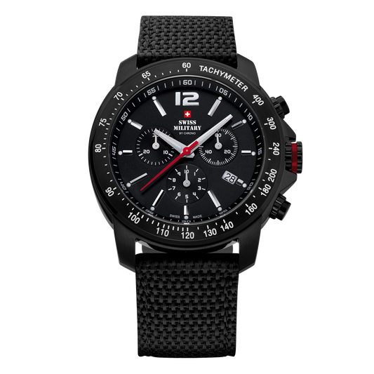 Swiss Military Army Style Chronograph Watch