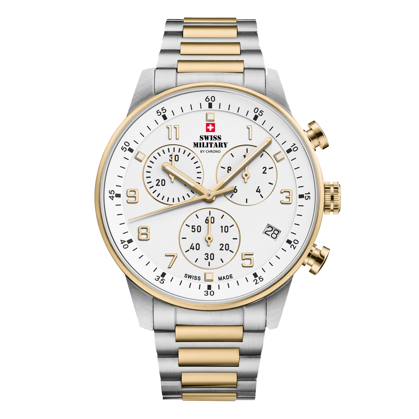 Swiss Military Minimalist Chronograph Watch
