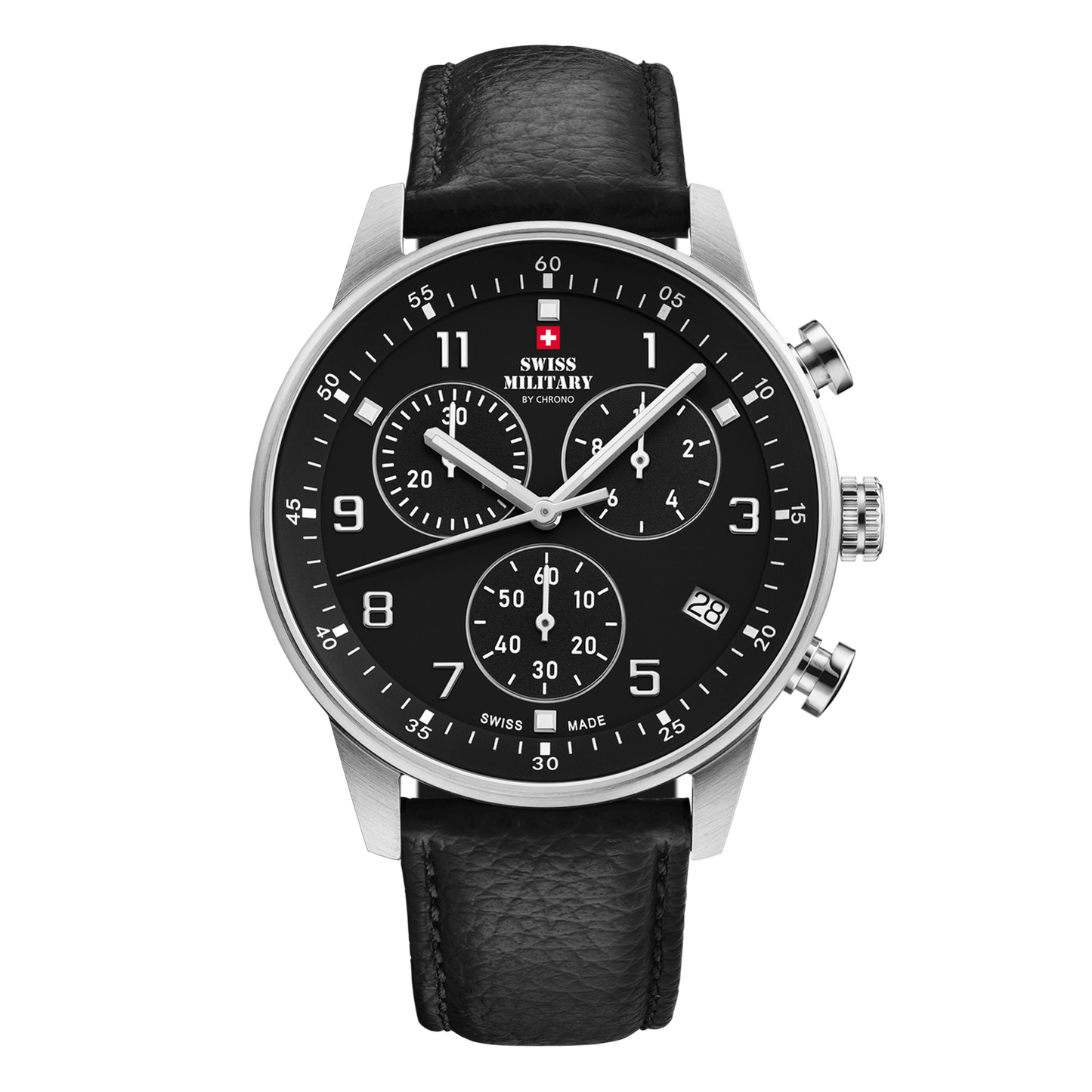 Swiss Military Minimalist Chronograph Watch