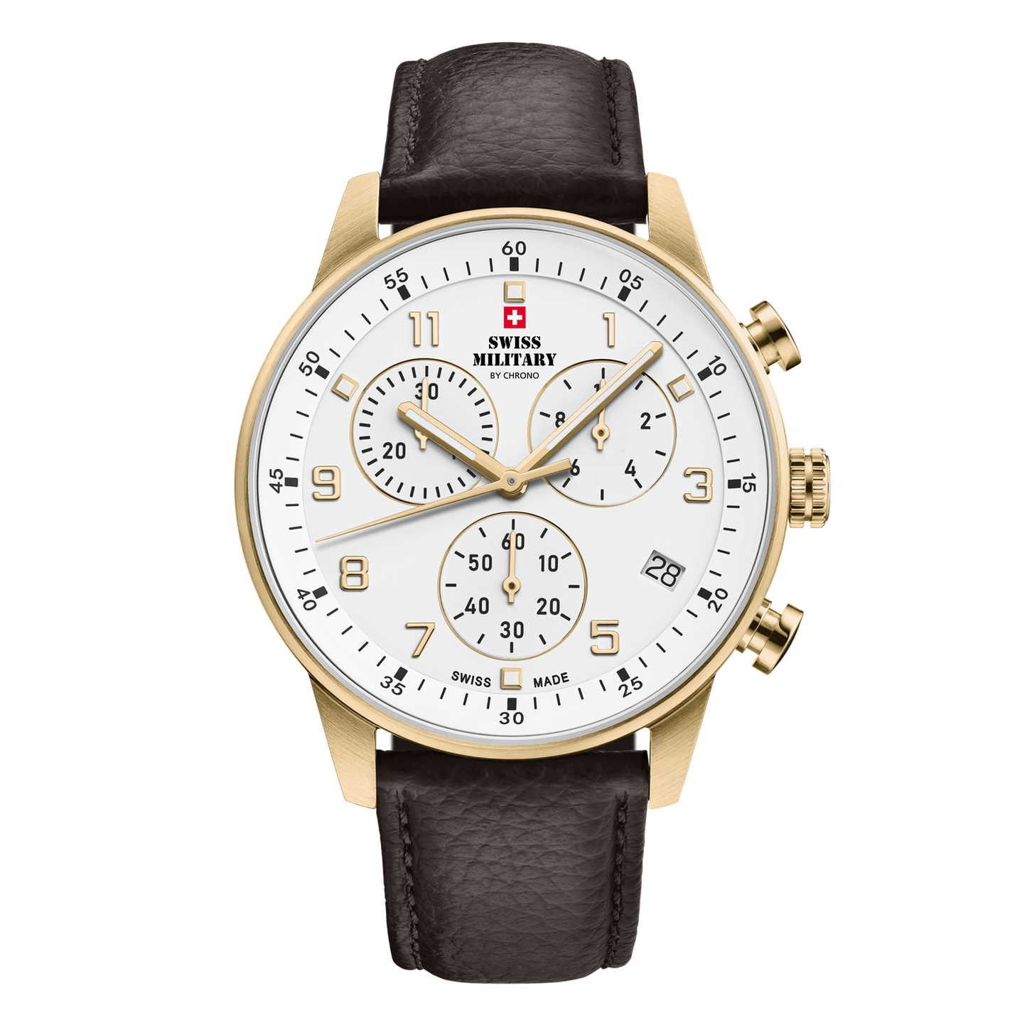 Swiss Military Minimalist Chronograph Watch