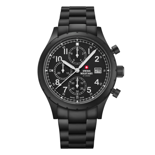 Swiss Military Field Chronograph Watch