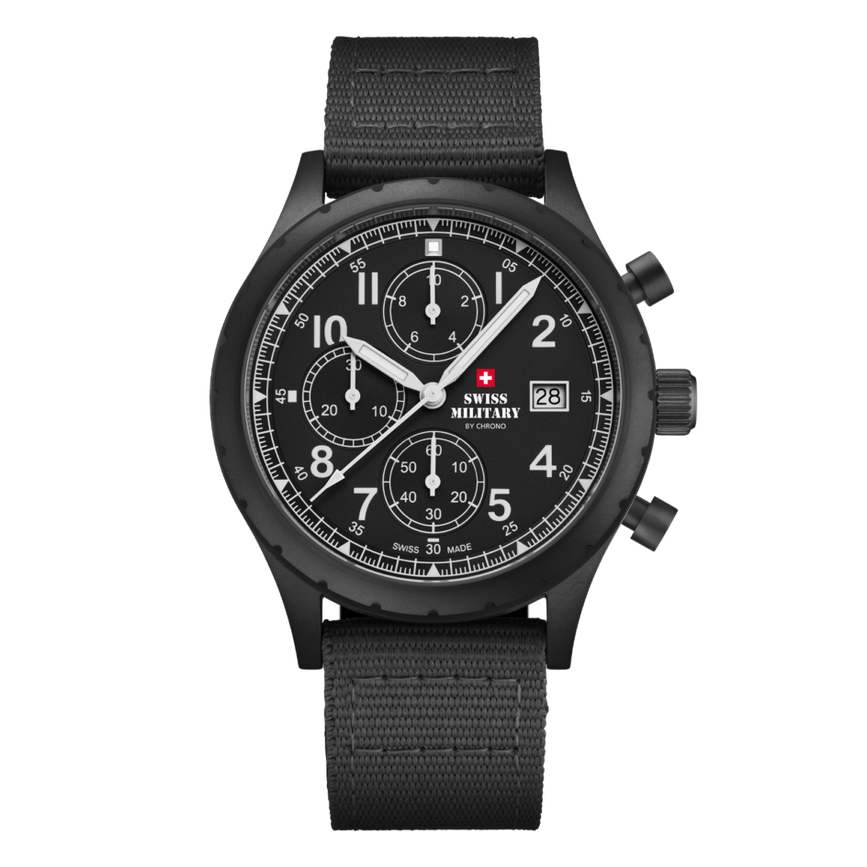 Swiss Military Field Chronograph Watch