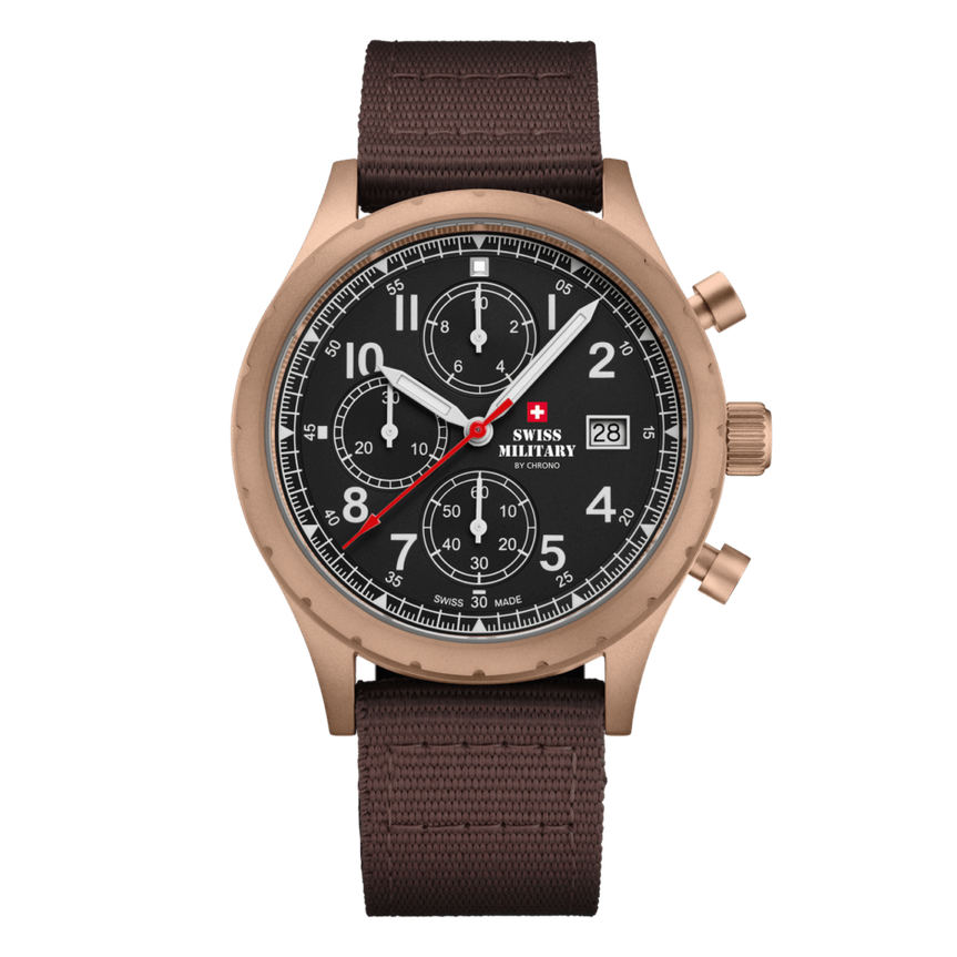 Swiss Military Field Chronograph Watch