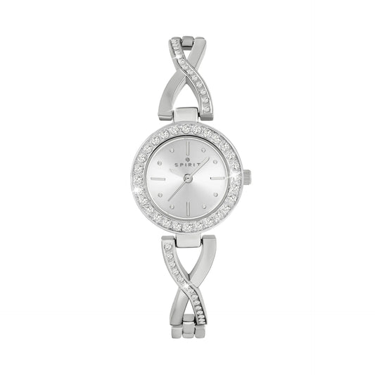 Ladies Spirit Stone Set Crossover Bracelet Watch