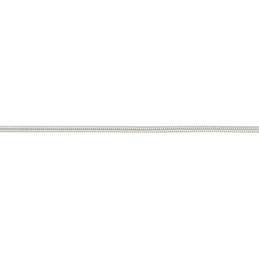 Silver 18" snake chain