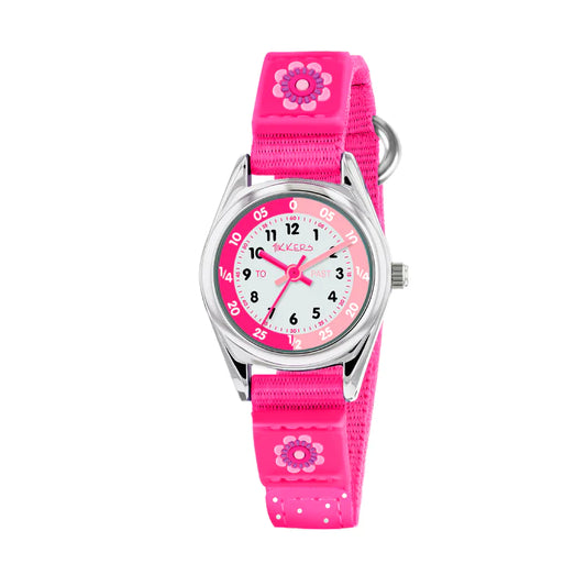 Tikkers Pink Flower watch