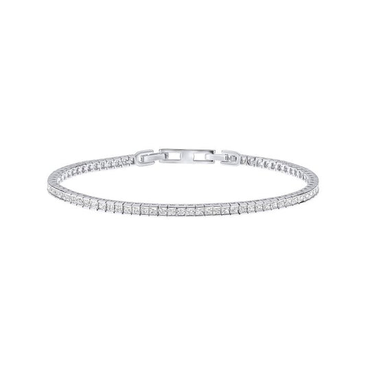 Diamonfire Silver Cubic Zirconia Tennis Bracelet