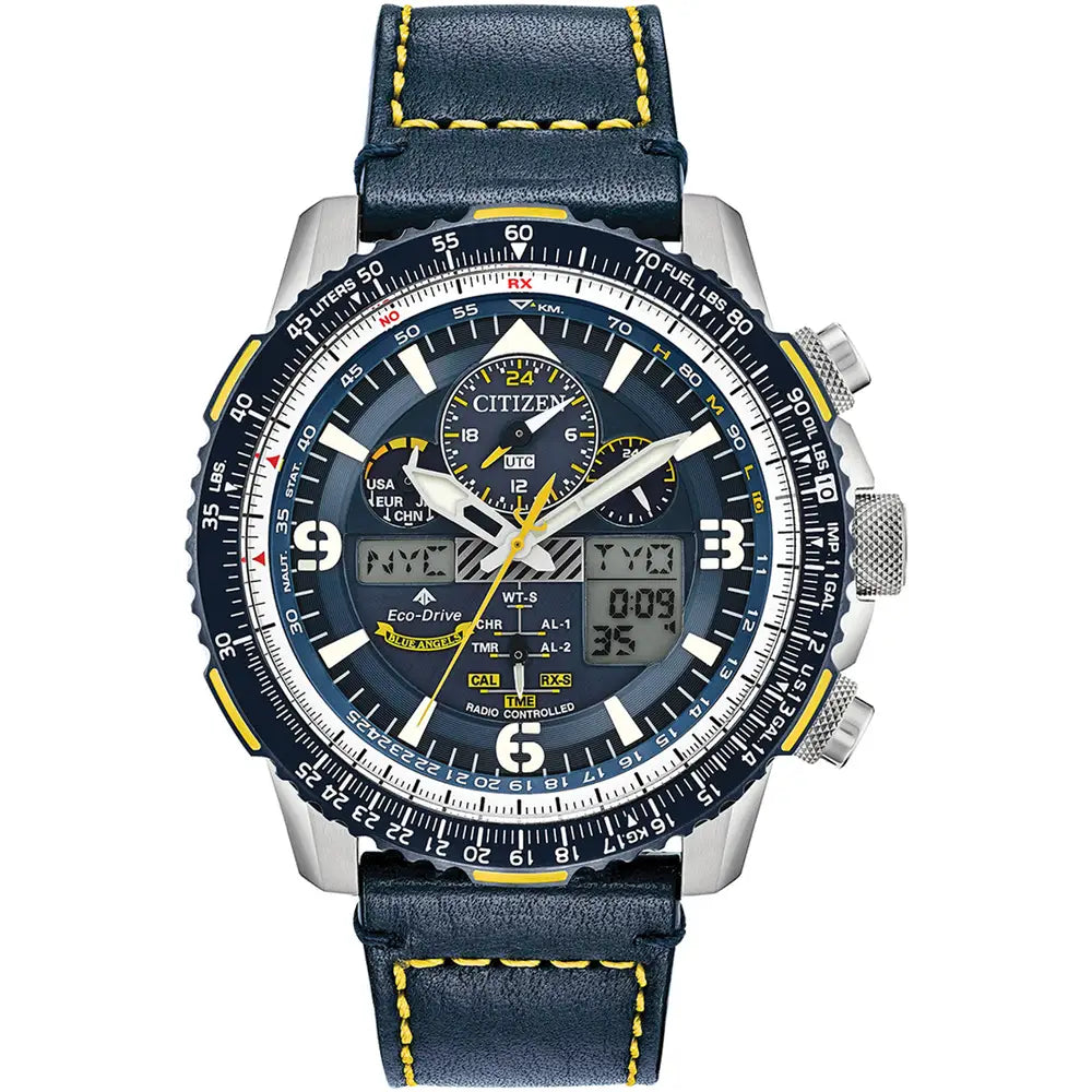 GENTS CITIZEN ECO-DRIVE BLUE ANGELS WATCH.