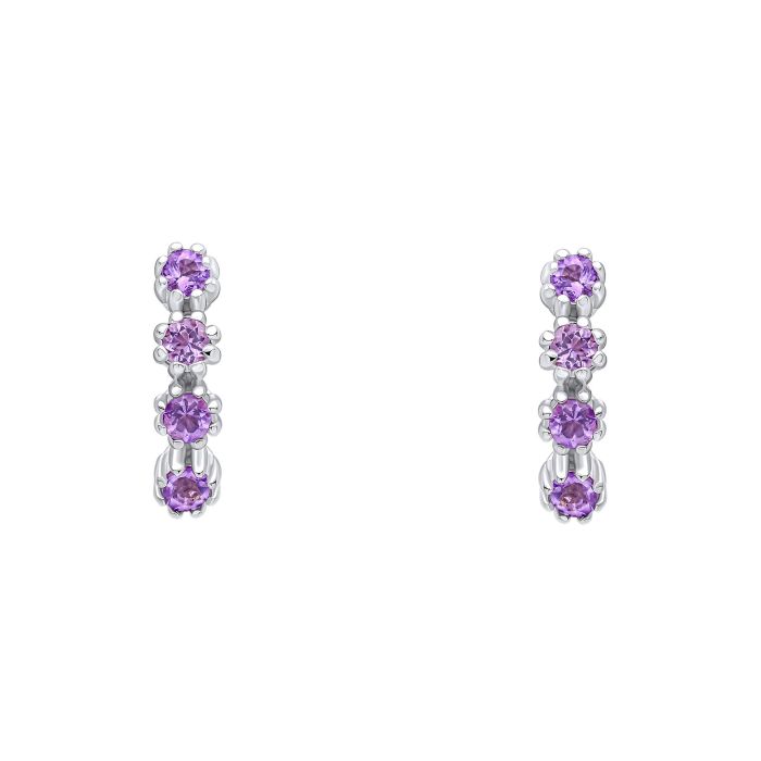 Laura Ashley Amethyst Earrings
