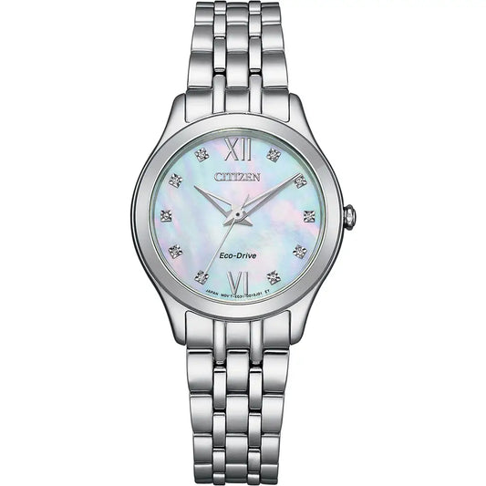 Ladies Citizen eco-drive Silhouette Crystal watch