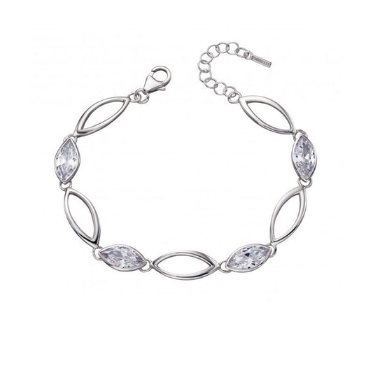 Fiorelli Marquise link Bracelet with Cubic Zirconia